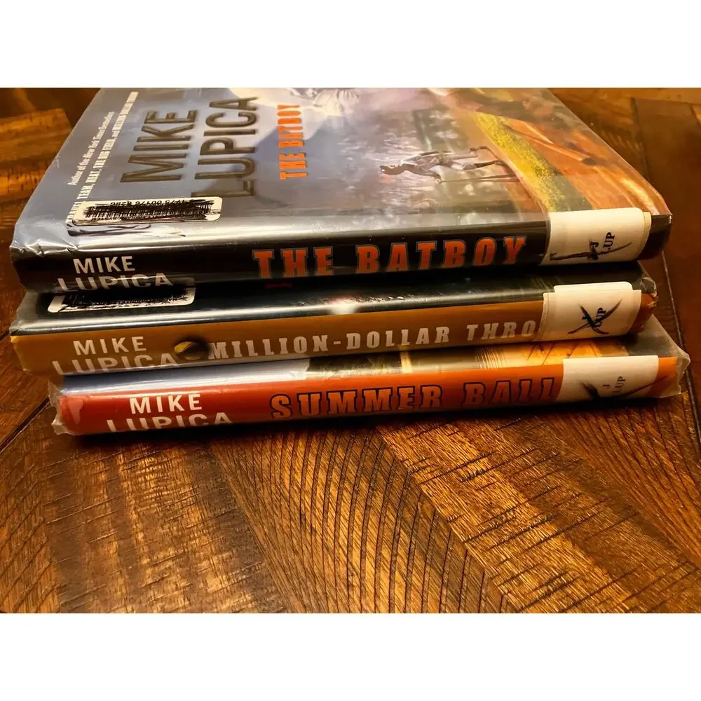 MIKE LUPICA‎ Books Lot of (3) Hardcover YOUTH SPORTS Fiction, Ex-Library
